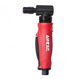 AIRCAT 6255 Professional Series Red Composite Angle Die Grinder With Angled G...