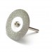 Diamond Cutting Wheel, Baban 10 X 1/8" Dremel Cutting Wheel Diamond Saw Cut O...